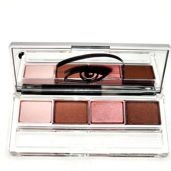 Clinique Eyeshadow Quad, Multicolor 06 Pink Chocolate - Picture 1 of 6